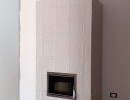 stufa con canalizzazione kwp moderna