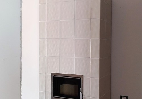 Stufa con canalizzazione 22 kwp moderna